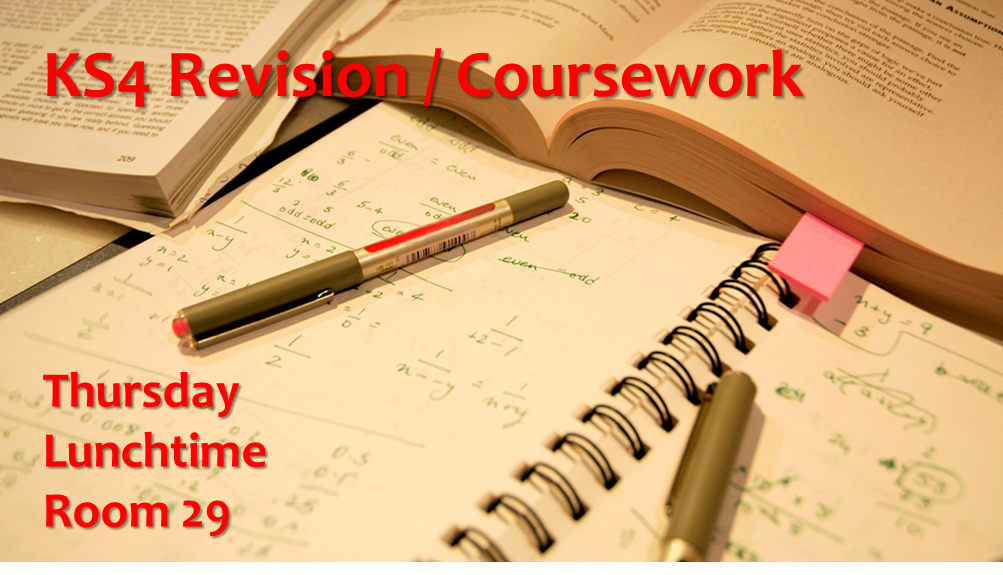 Picture of KS4 Revision Club times and dates