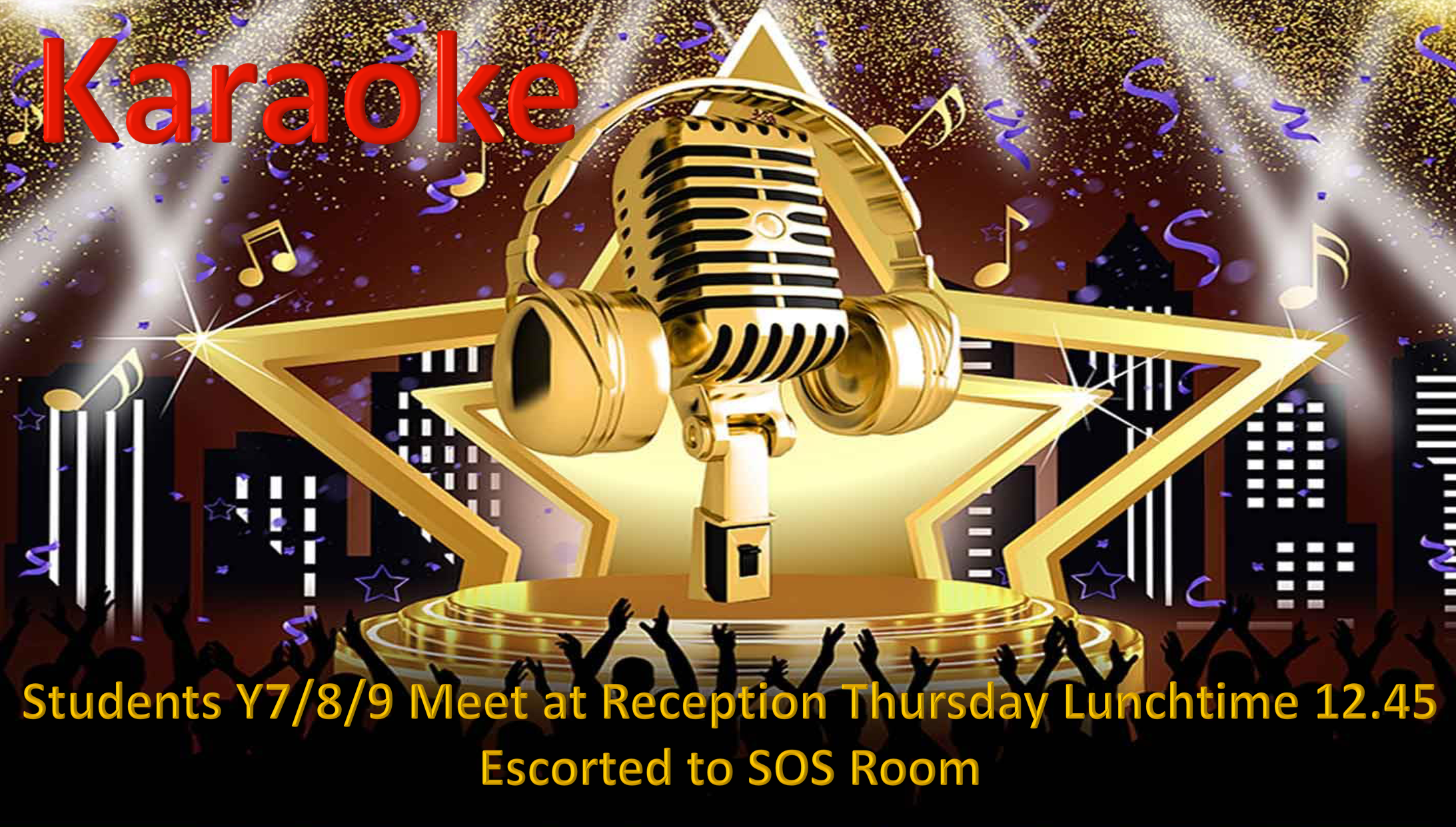 Picture of Karaoke Club times and dates